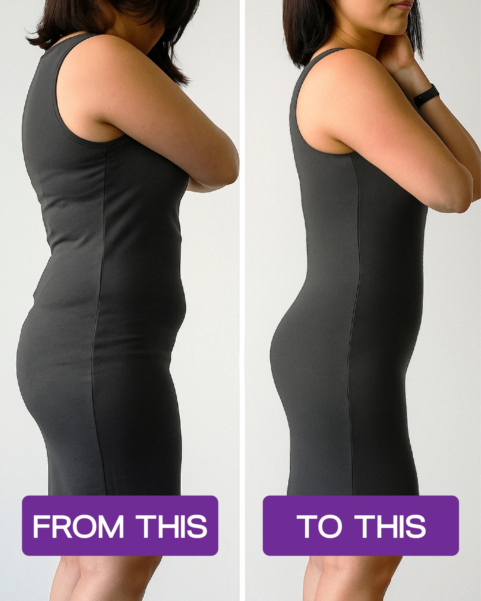 HerCurve™ USA Shapewear Tummy Control Bodysuits