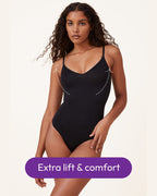 HerCurve™ USA Shapewear Tummy Control Bodysuit Thong