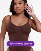 HerCurve™ USA Shapewear Tummy Control Bodysuit Thong