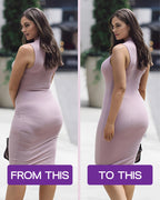 HerCurve™ USA Shapewear Tummy Control Bodysuit Thong