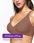 HerCurve™ USA Deep V Wireless Seamless Bra