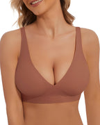 HerCurve™ USA Deep V Wireless Seamless Bra