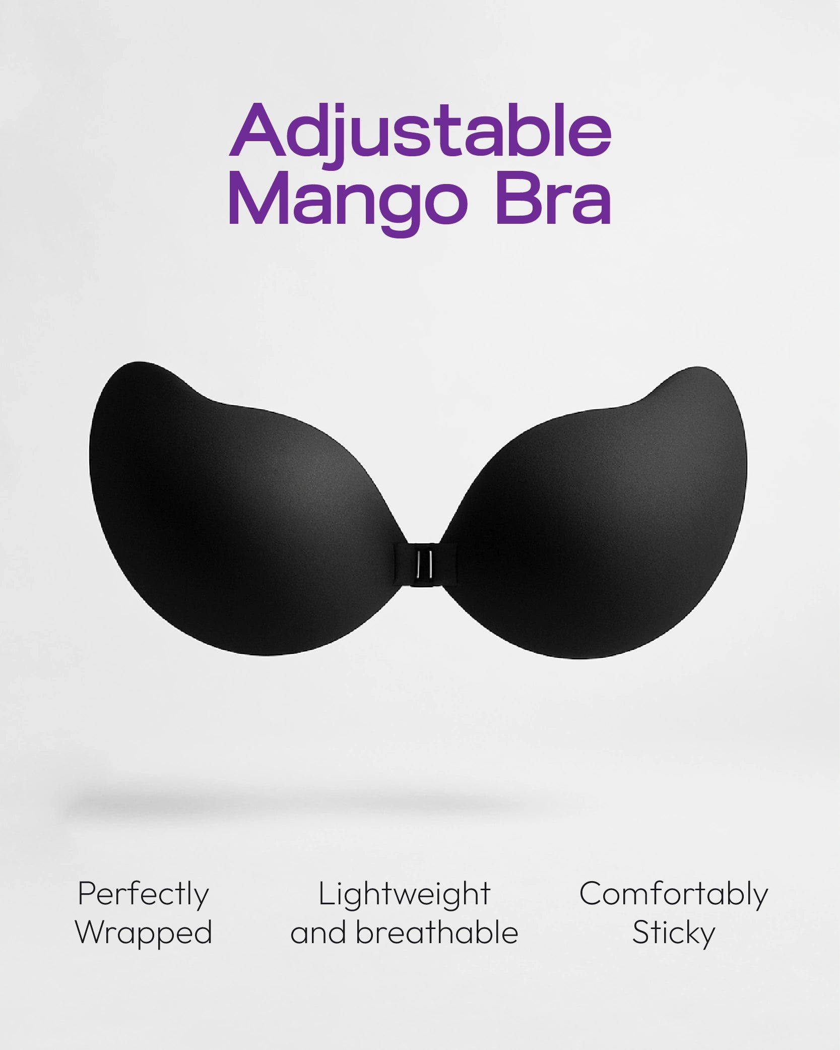 HerCurve™ USA Strapless Adhesive Bra
