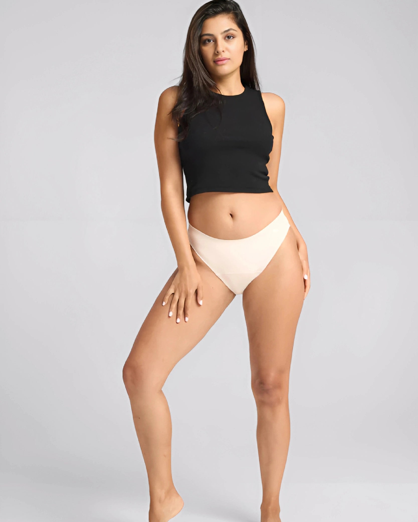 HerCurve™ USA Seamless Underwear Thong