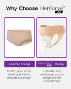 HerCurve™ USA Seamless Underwear Thong